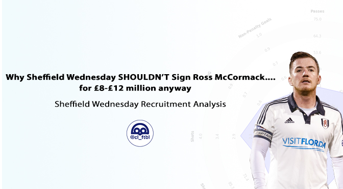 Why Sheffield Wednesday SHOULDN’T sign Ross McCormack…. for £8-£12 million anyway